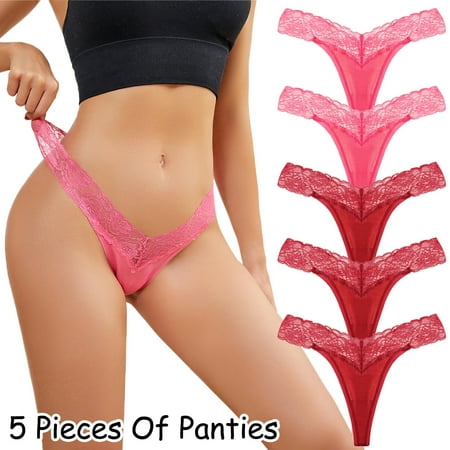 

kpoplk Sexy Panties For Women Seamless Panties for Women No Show Panties Underwear Women Comfortableple(Pink)