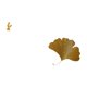 thumbnail image 5 of Figura de pollo, decoración Feng Shui, estatua de gallo, escultura de hierro forjado, hojas de ginkgo, decoración de pared, hojas de ginkgo abstractas, 5 of 8