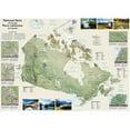 thumbnail image 1 of National Geographic Maps RE01020683 Canada National Parks Wall Map - Laminated, 1 of 1