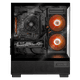 thumbnail image 2 of Xtreme PC Gaming MSI Geforce RTX 4060 AMD Ryzen 5 5500 16GB SSD 1TB Monitor 23.8 165Hz Teclado Mouse WIFI Black negro, 2 of 6