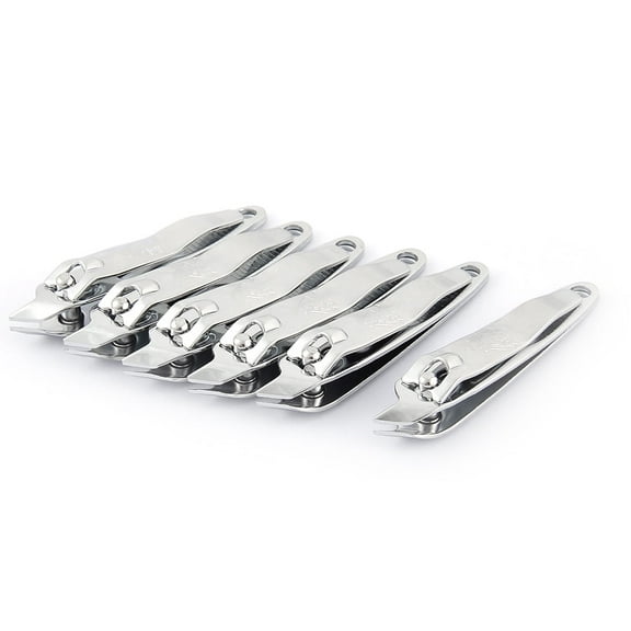 REGALWOVEN Home Metal Finger Toe Nail Clipper Cutter Trimmer Manicure Pedicure Tool 6pcs