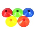 thumbnail image 1 of 30pcs Stackable Football Training Sign Dish Plate Cone Marker Tray Football Training Tray for Indoor Outdoor (Mixed Color), 1 of 5