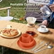 thumbnail image 4 of Camping Utensils Set for 1 Person, Portable Wheat Straw Tableware Kit with Bowl, Plate, Cup, Fork, Knife, Spoon, Outdoor Tableware and Picnic Supplies, 4 of 4