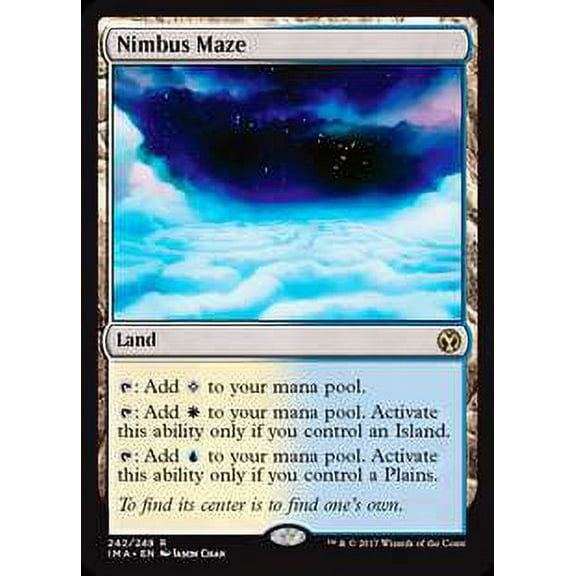 MtG Iconic Masters Rare Nimbus Maze #242