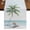 Blue, variant on Table Runners 70 Inches Long Dress Scarves, Coastal Beach Farmhouse Coffee/Dining/Kitchen Table Decor, Holiday Table Runner, Summer Palm Tree Nautical Ocean Seaside 13x70 Inch