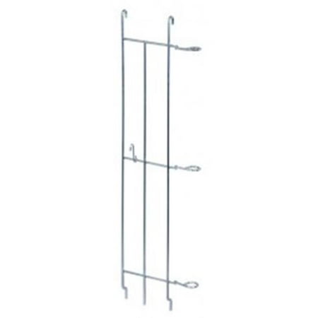 

Chrome 32 in. Wire Shelving Tray Cart Stops