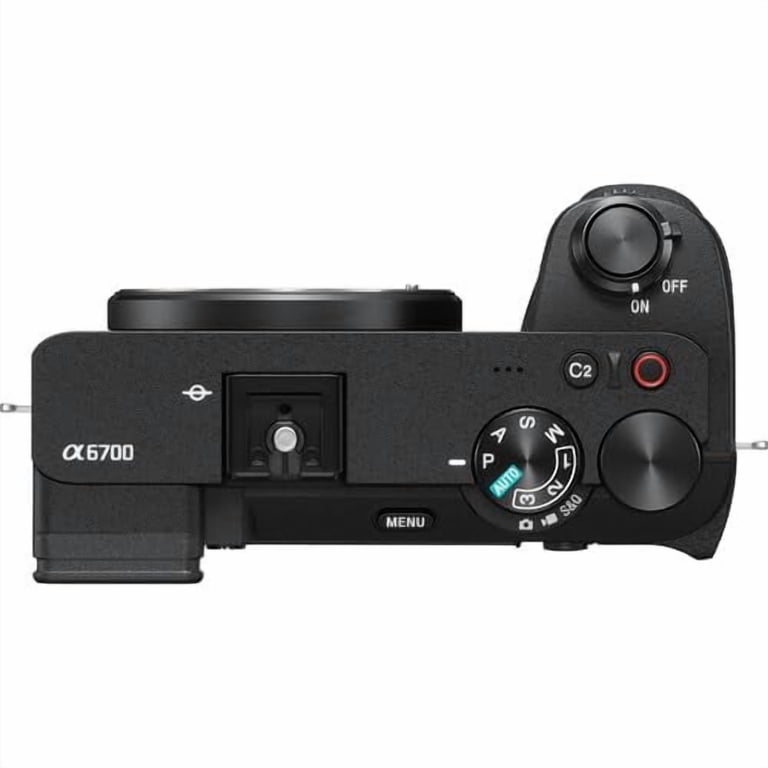 Sony a6700 Mirrorless Camera with 18-135mm Lens Bundle + Wireless