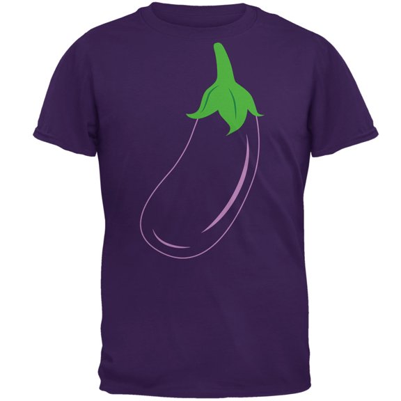 Halloween Vegetable Eggplant Costume Mens T Shirt