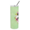 thumbnail image 2 of Carolines Treasures CK4382TBL20 Schnauzer Design2 Green Flowers Stainless Steel 20 oz Skinny Tumbler 20 oz multicolor, 2 of 3