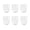 Mother of Pearl, variant on GUZZINI Dolcevita 12oz Low Tumblers (Set of 6) Mother of Pearl - 100% Recycled Plastic - Unbreakable, Reusable, BPA-Free, Iced Coffee, Smoothie, Water - Stackable Cup for Kids, Home & Kitchen