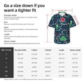 thumbnail image 4 of Picia Christmas Gentle Cotton Regular Fit Short Sleeve Casual Hawaiian Shirt for Men-Medium, 4 of 9