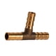 thumbnail image 5 of TKSE Conector de unión de Manguera de 3 vías, Pieza en T de latón Conector de unión de Manguera de Combustible de 3 vías para tubería de Gas de Aceite de Aire comprimido(8mm), 5 of 5
