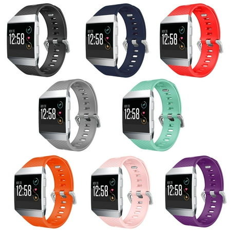 StrapsCo Silicone Rubber Replacement Watch Band Strap for Fitbit Ionic | Walmart Canada