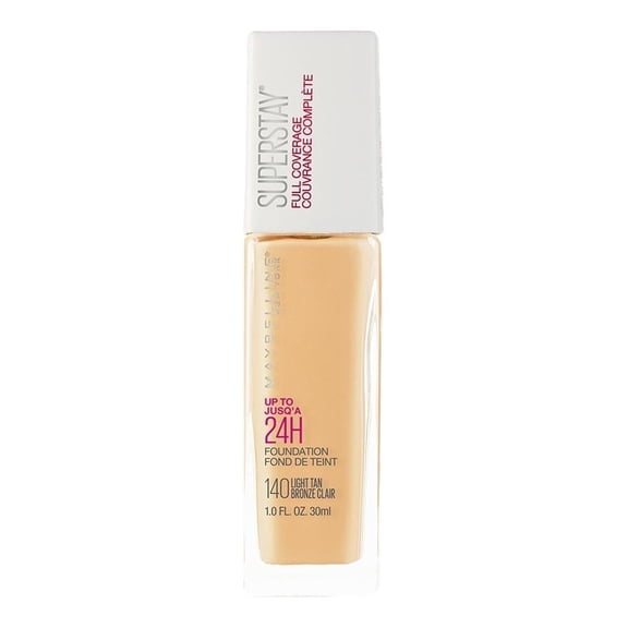 Base de maquillaje Maybelline New York SuperStay full coverage 140 light tan 30 ml