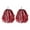Red & White, variant on Sylvtty 2Pcs Cheerleader Pom Poms Metallic Foil Cheerleader Pom Poms Hand Flowers with Handle for Sports Competitions Celebrations