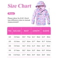 thumbnail image 7 of Happy Cherry Boys Rain Jackets Lightweight Girls Fleece Lined Windbreakers Kids Waterproof Raincoats Hooded Windproof coat for Outdoor Cycle Hiking 4-5 Years, 7 of 7
