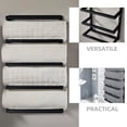 thumbnail image 3 of BESTYASH Organizador De Toallas Para Negro De Hierro Con Cinco Niveles Para Almacenamiento En Pared, 3 of 8