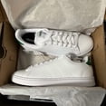thumbnail image 2 of Adi-das Shoes Men’s size 10 Advantage Lifestyle Casual Sport White Green GZ5300, 2 of 6
