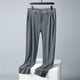 thumbnail image 4 of Pantalones largos para hombre, pantalones casuales de pierna recta, pantalones de trabajo de verano con bolsillos, pantalones Ninth para hombre, 4 of 9