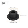 thumbnail image 2 of Uxcell Rubber Grommet Mount Dia 3/4" (19mm) Round T Type for Wire Protection 6 Pack, 2 of 5