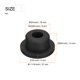 thumbnail image 2 of Uxcell Grommet de Caucho Montaje Diámetro 3/4" (19mm) Tipo T Redondo para Protección de Cables Paquete de 4, 2 of 5