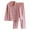 Pink, variant on Womens Pajamas Set- Button Down Women Pajama Pjs Floral Long Sleeve Sleepwear Lady Nightwear Soft Lounge Sets Pink M