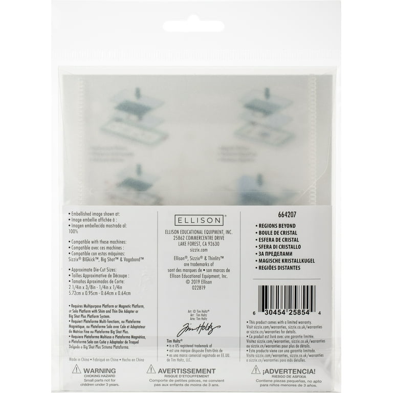 Sizzix Thinlits Die Set 13PK Regions Beyond by Tim Holtz - Walmart.com