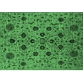thumbnail image 1 of Ahgly Company Indoor Rectangle Oriental Emerald Green Industrial Area Rugs, 3' x 5', 1 of 4