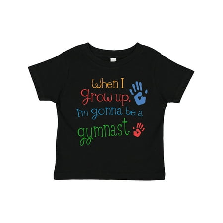

Inktastic Gymnast Future Gift Toddler Boy or Toddler Girl T-Shirt
