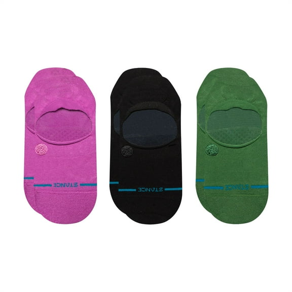 Stance Socks Womens No Show 3 pack Berry Icon