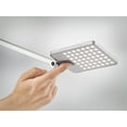 thumbnail image 2 of Novus Attenzia Task LED Light, One-Touch Memory Dimming Reduces Eye Strain, 742 Lumens/4,000K, Silver, 2 of 7