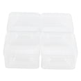 thumbnail image 1 of Caja de almacenamiento, 4 juegos de caja de plástico transparente para dulces, caja de almacenamiento para dulces, máxima comodidad, 1 of 8