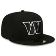 thumbnail image 3 of Men's New Era Black Washington Commanders B-Dub 59FIFTY Fitted Hat, 3 of 5