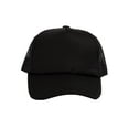 thumbnail image 2 of Top Headwear Youth Unisex Kids Snapback Trucker Cap, Black, 2 of 3