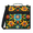 Green, variant on Jiaoprinted Neon Zebra Zipper 3 D-Ring Binder Bag with Shoulder Strap, Colorful Animal Waterproof Expanding Binder, Multi-Pocket Portfolio Organizer Case