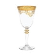 thumbnail image 1 of Classic Touch CAW675 Verre à Eau avec Design Or Riche, 1 of 1