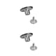 thumbnail image 1 of Bearachild 50 Botones De Metal Para Pantalones Para Ropa Jeans, Ajuste Perfecto, Botón De Pasador Ajustable, Autoaumentable, Cintura Reductora, Diámetro Type1 NO1 Bearachild CBP155786, 1 of 6