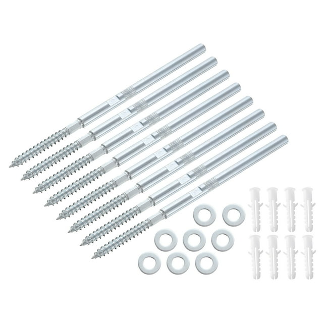 8 Pcs Soportes para Estantes Flotantes Metal Soportes Invisibles para Estantes 8 x 100mm(0.3 x 3.9 Pulgadas)