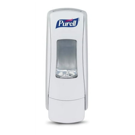 Purell ADX-7 Hand Hygiene Dispenser  White Manual Push 700 mL Wall Mount, Case of 6