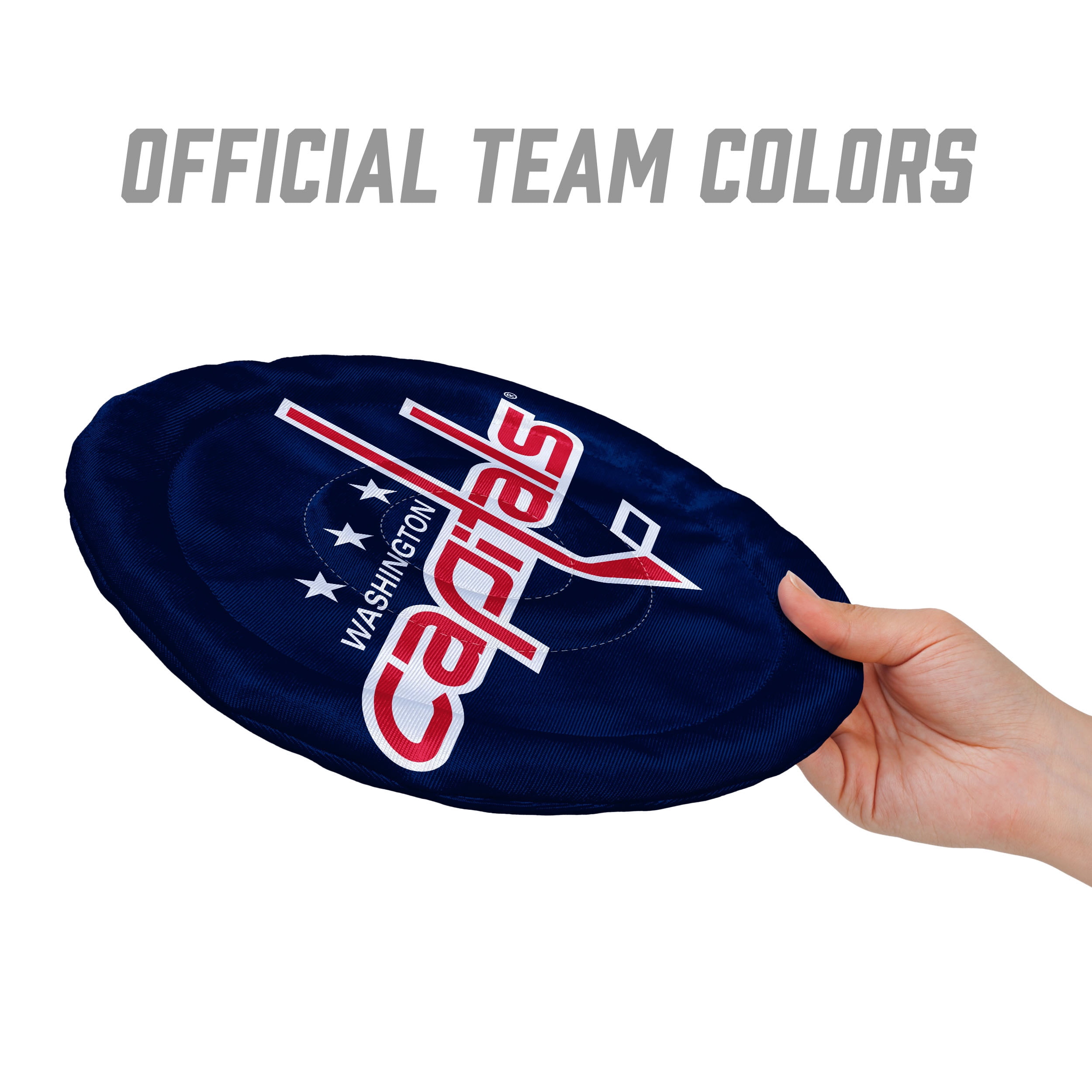 YouTheFan NHL Washington Capitals Flimzee Bean-Bag Flying Disc