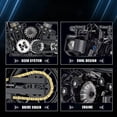 thumbnail image 3 of Bloques de construcción de motocicleta clásica, 538 Uds., bloques de Moto Road Racer, regalos de navidad, juguetes para chico, niños, adultos, técnicos,With box, 3 of 6