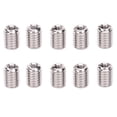 thumbnail image 2 of Thread Repair Tool Stainless Steel Practical Wear- Thread Inserts High-Strength for Handcraft DIY 10 Packs Machine, 2 of 8