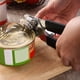 thumbnail image 5 of Abrelatas manual | Utensilio de cocina tres en uno | Mango ergonómico de acero inoxidable | Agarre fácil | Cuchilla de corte de engranajes de eje giratorio | Comodidad antideslizante | Uso doméstico, 5 of 7