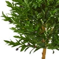thumbnail image 2 of Nearly Natural Green 4.5' Olive Cone Topiary Artificial Tree UV Resistant, 2 of 3