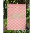 thumbnail image 3 of Carolines Treasures BB7937GF Welsh Pig Pink Check Garden Flag, 3 of 3