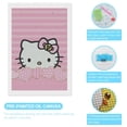 thumbnail image 3 of Diamond Art Kits for Adults Hello Kitty Diamond Art Gem Art Painting Full Drill Round Art Gem Painting Kit for Home Wall Decor Gifts 12"x16", 3 of 7