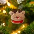 thumbnail image 2 of chaungfeng Christmas Stuffed Toy Ornaments, Plush Dolls Pendant, for Xmas Tree Holiday Party Decoration Backpack Keychain Christmas Gifts, Adorable Little Accessories, 2 of 6