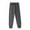A_Gray Pants for Men, variant on LMOIPLI Men's Elastic Waist Drawstring Pants with Pockets Breathable Soft Fabric Casual Straight Leg Retractable Hem Long Pants for Outdoor Sports Jogging Hiking White L