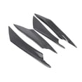 thumbnail image 3 of 4 piezas de alerón de fibra de carbono universal para carrocería de coche, parachoques delantero, divisor de labios, embellecedor de aletas, 3 of 15
