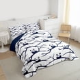 thumbnail image 3 of Castle Fairy Kids Kawaii Animal Panda Full Size Comforter Sets,Tree Branches Bedding Sets, 3 of 8